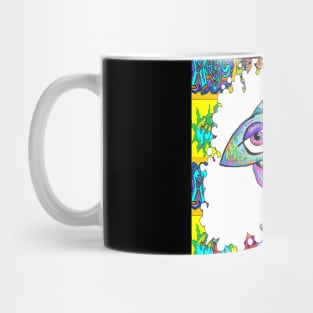 fish graphic 77 Mug